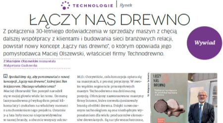 Łączy nas drewno – nasze doświadczenie dla naszych klientów